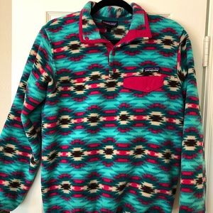Women’s Patagonia snap fleece pullover